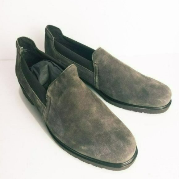 Munro Becca Suede Loafers - Picture 5 of 6